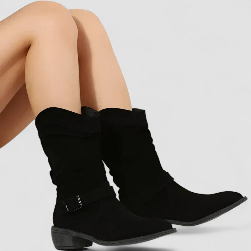 Boots for Women | Low Heel Ankle Length