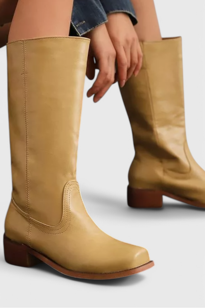 Women’s Boots | All-Season Stacked Block Heel