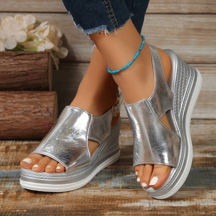Sandals For Women | Platform with Cutout Design