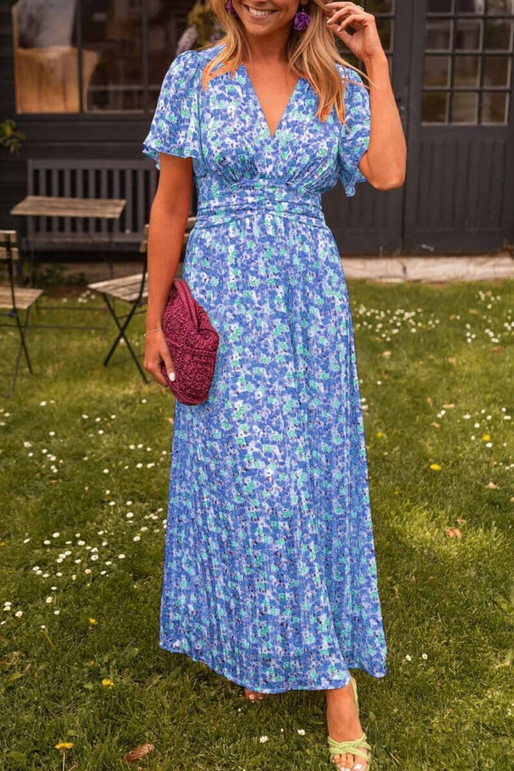 Women's Wedding Guest Maxi Dress | Floral Casual