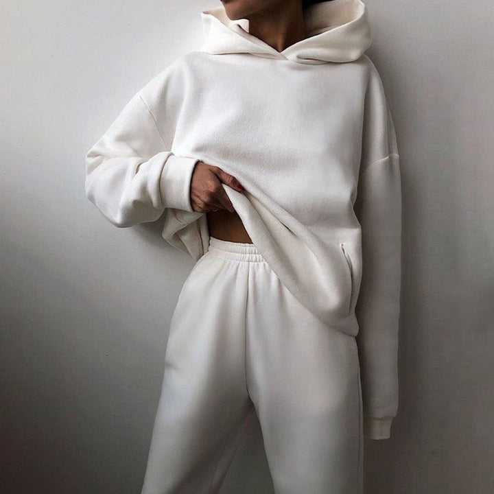 Tatiana | Women's Casual Loose-Fit Hoodie Jogger Two-Piece Set