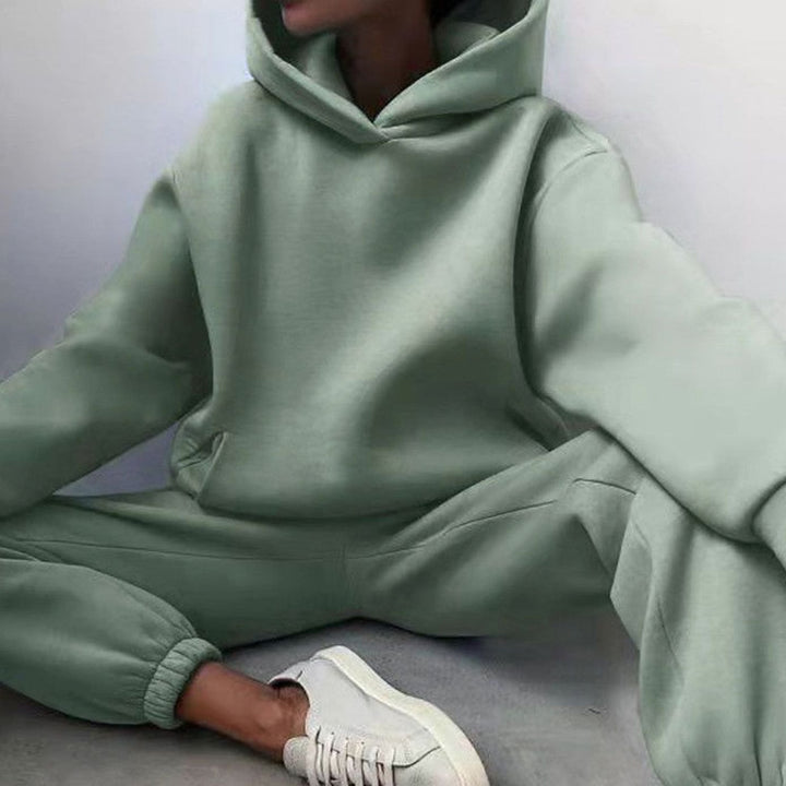 Tatiana | Women's Casual Loose-Fit Hoodie Jogger Two-Piece Set