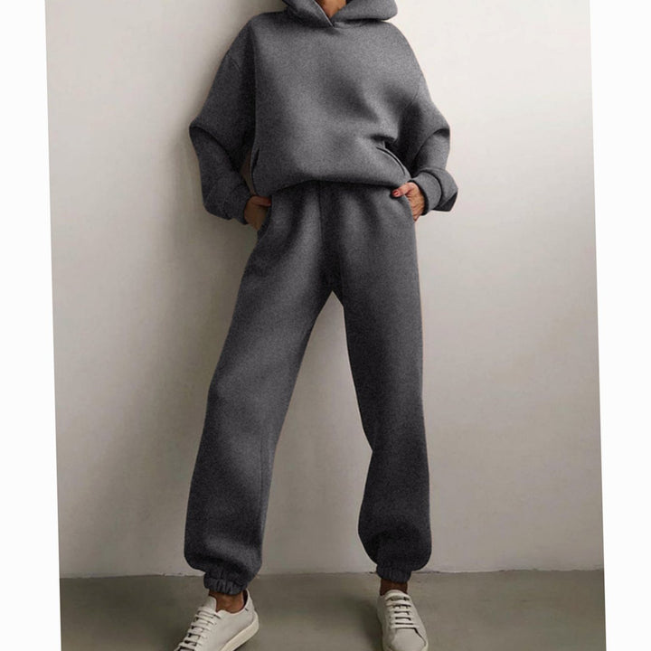 Tatiana | Women's Casual Loose-Fit Hoodie Jogger Two-Piece Set