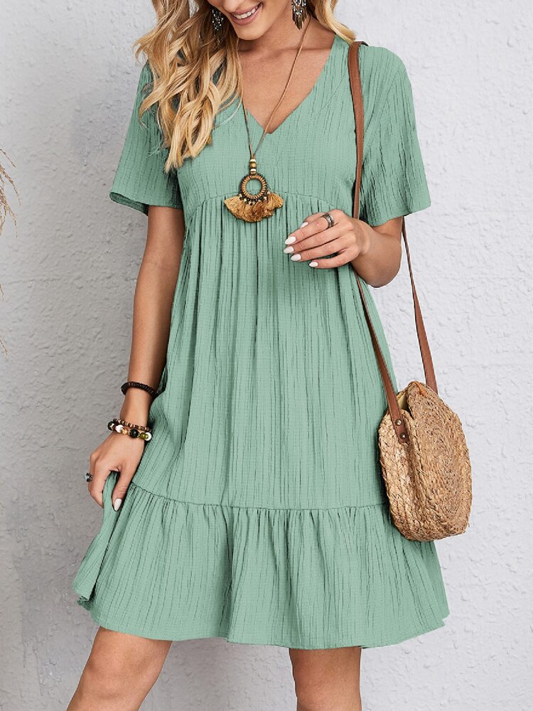 Women’s Dress | Short Sleeve Belly Coverage