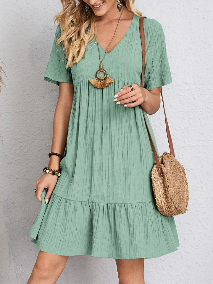 Women’s Dress | Short Sleeve Belly Coverage