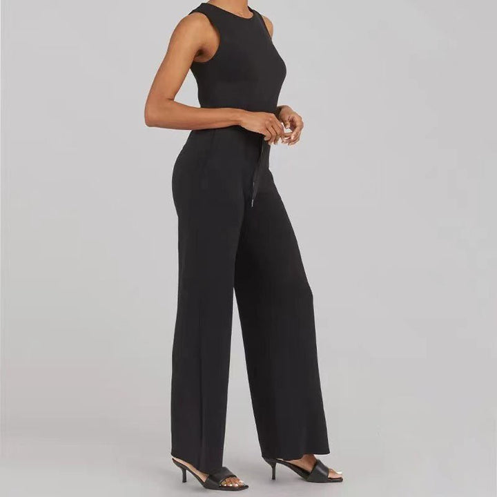 Jumpsuit for Women | Sleeveless Wide-Leg One-Piece Outfit