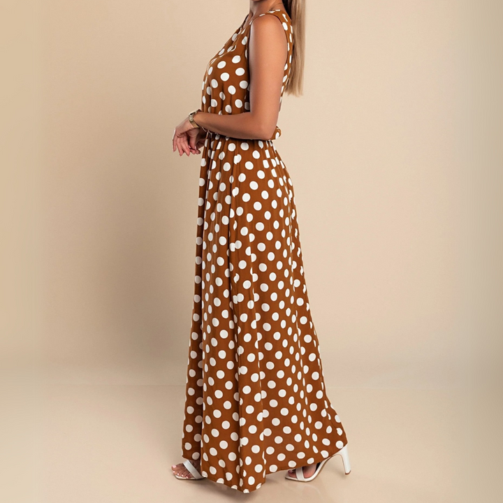 Women’s Dress | Polka Dot Maxi