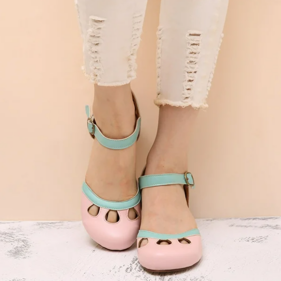Women's Mary Jane Shoes | Closed Block Design