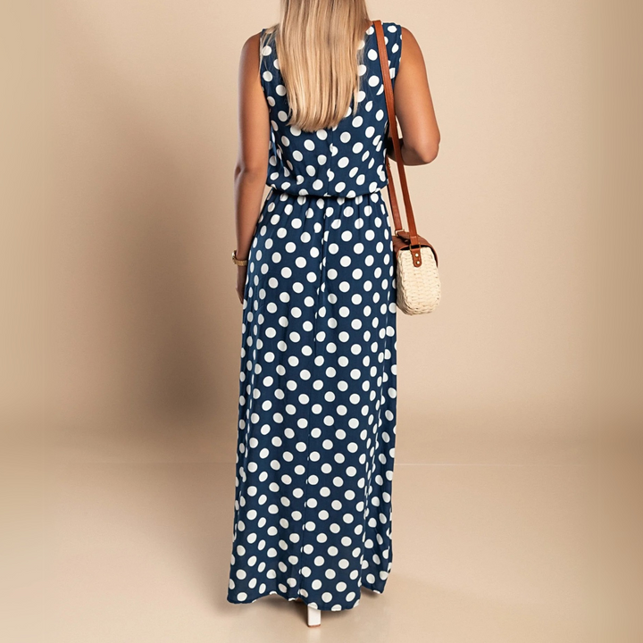 Women’s Dress | Polka Dot Maxi