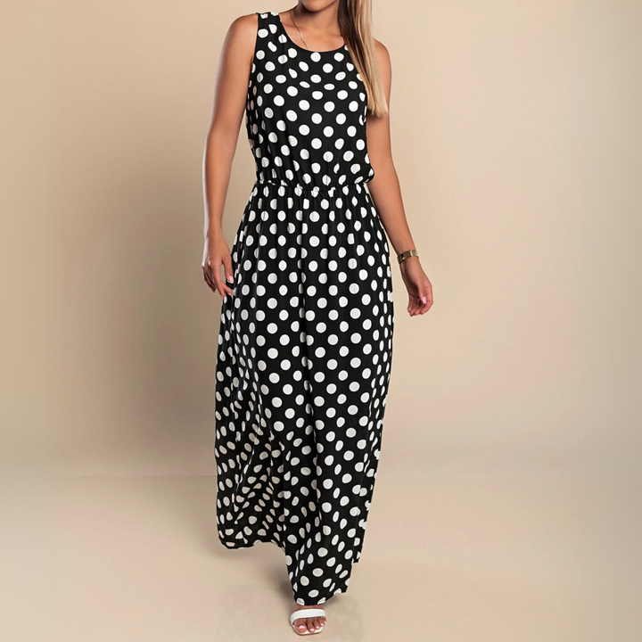 Women’s Dress | Polka Dot Maxi