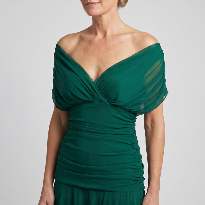 Women’s Dress | Soft Flowing Maxi V-Neckline
