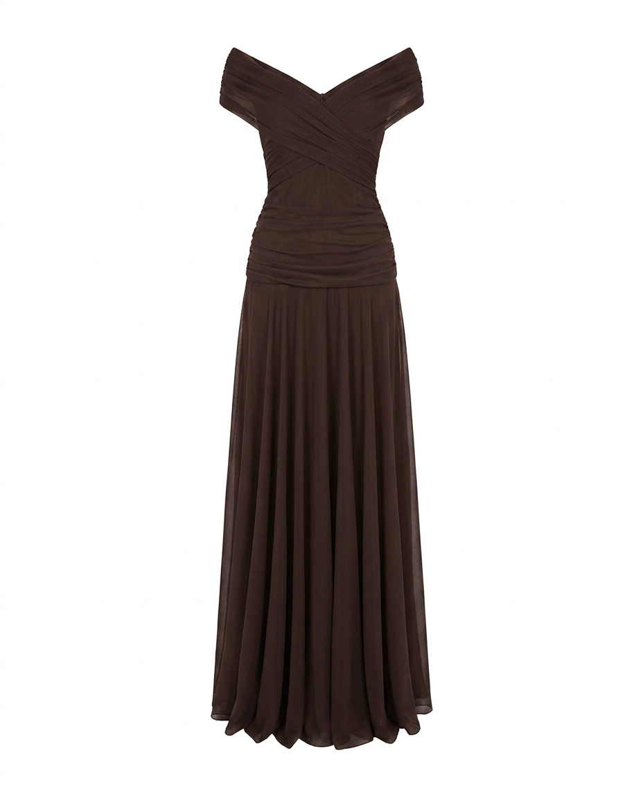 Women’s Dress | Soft Flowing Maxi V-Neckline