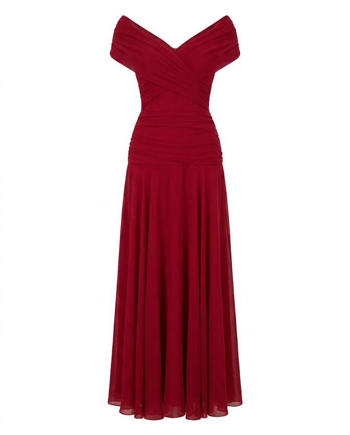 Women’s Dress | Soft Flowing Maxi V-Neckline
