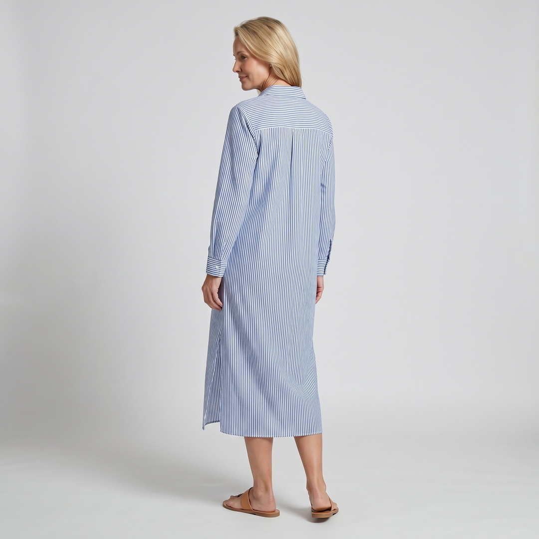 Women’s Dress | Striped Midi